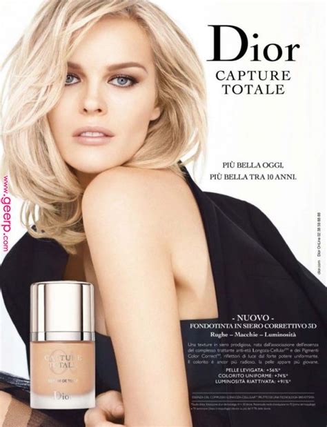 herzigova dior drwam skin|Eva Herzigova by Patrick Demarchelier for Diorskin Dream Skin .